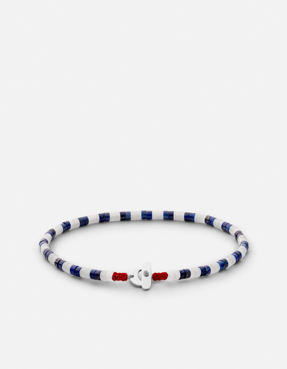 Kai Lapis Bead Bracelet, Sterling Silver / Blue