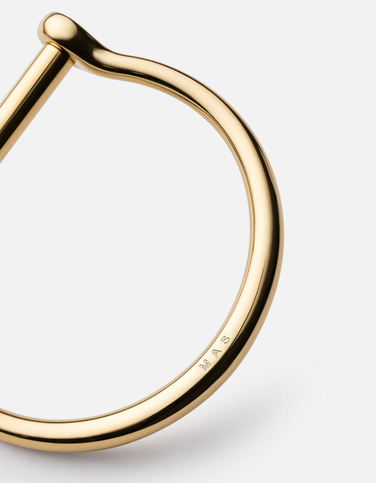 Screw Cuff Bracelet, Gold Tone