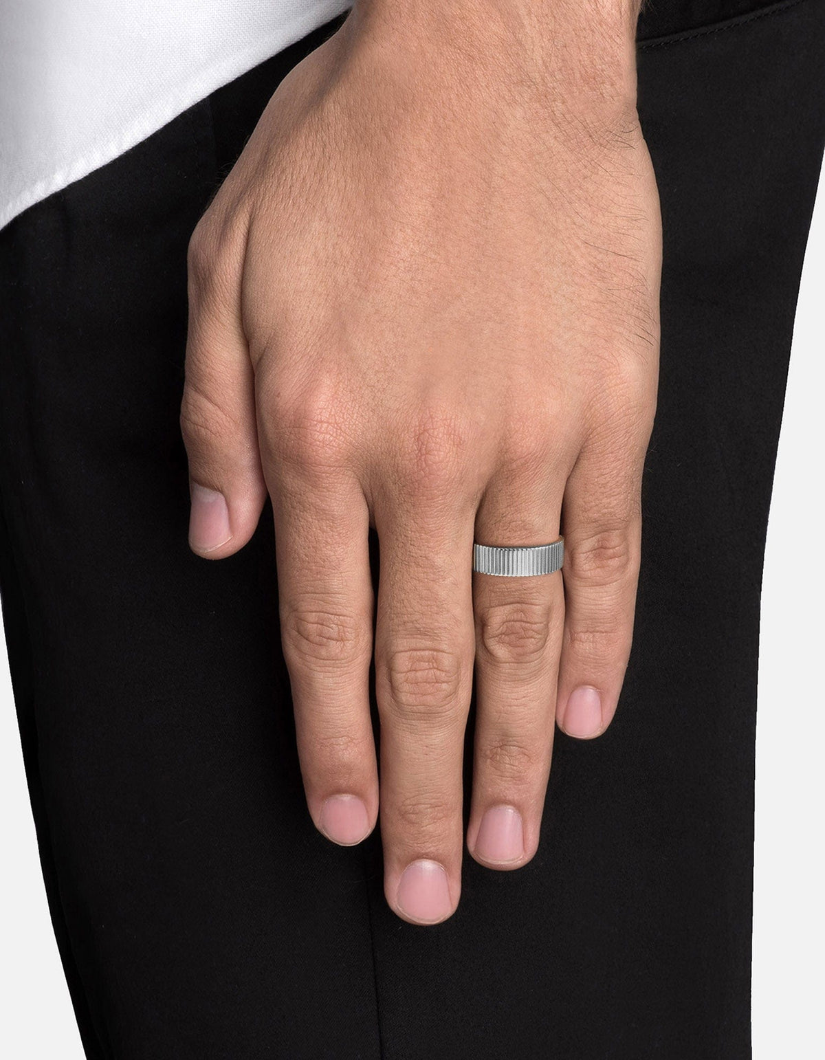 6mm Axel Ring, Sterling Silver