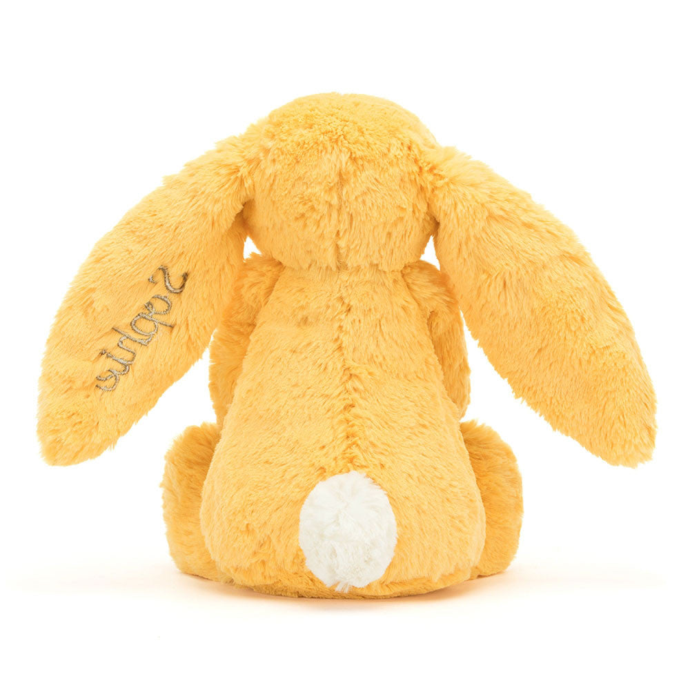 Personalised Bashful Sunshine Bunny Medium