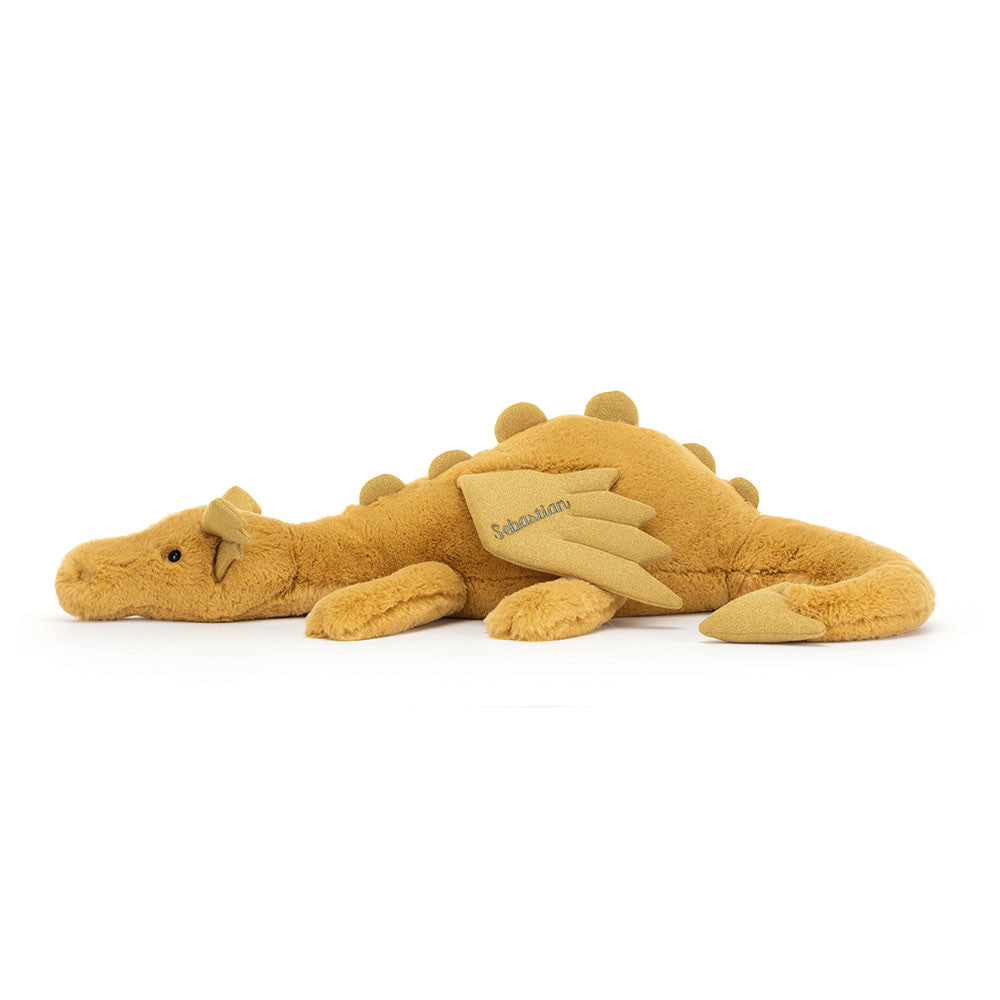 Personalised Golden Dragon Huge