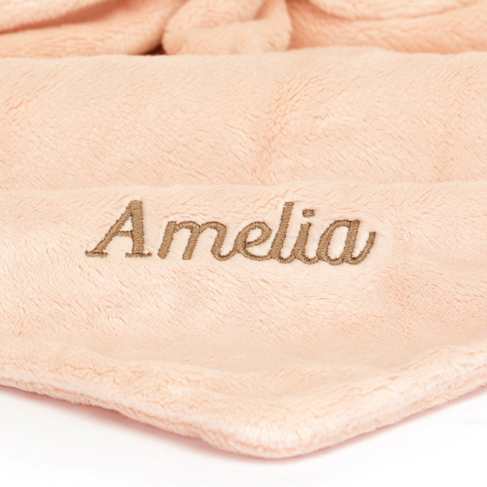 Personalised Bashful Blush Bunny Soother