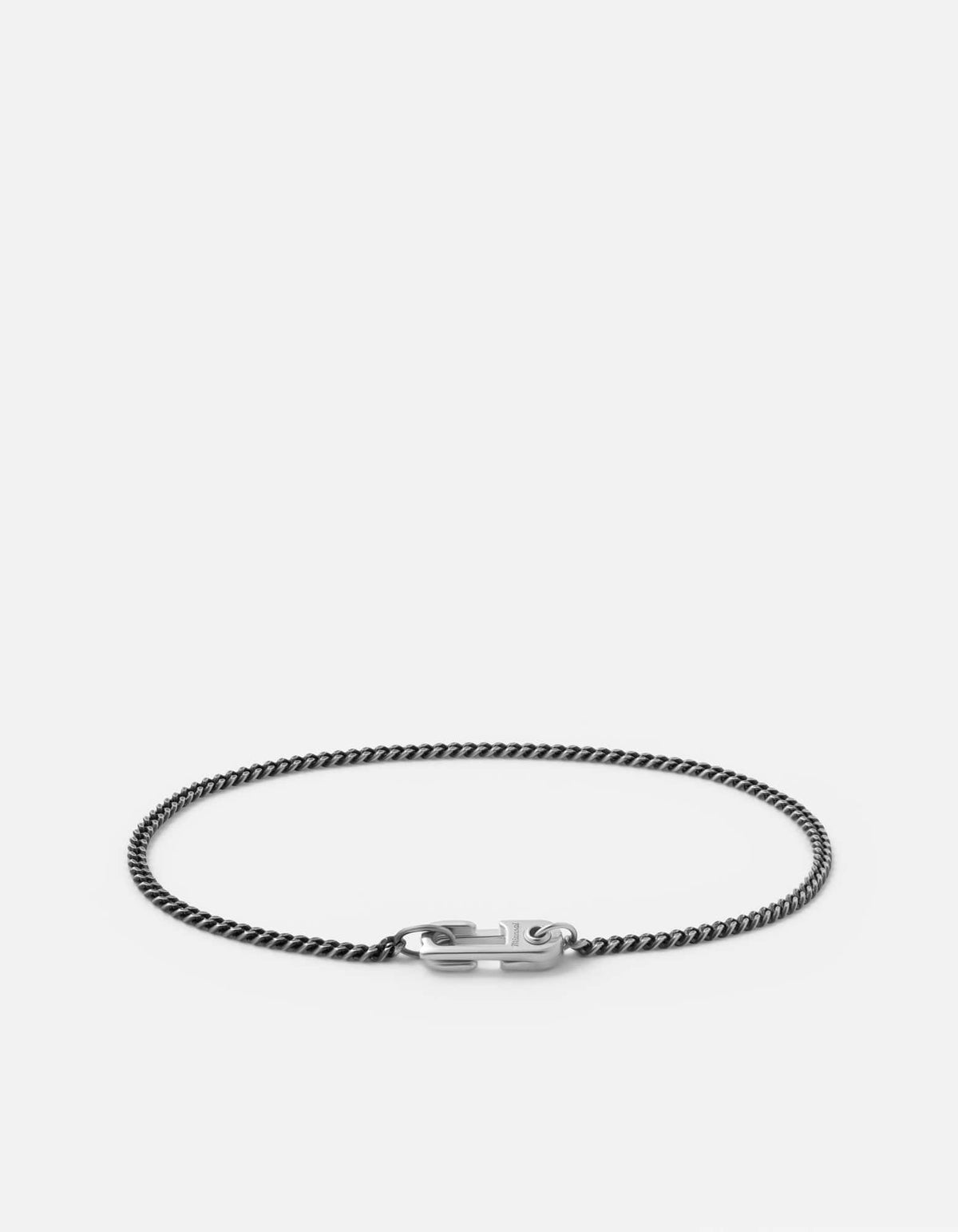 2mm Mini Annex Chain Bracelet, Sterling Silver