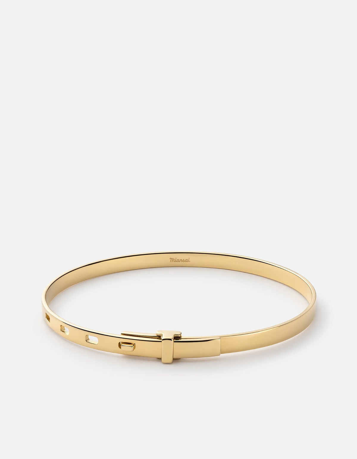 Tailor Cuff Bracelet, Gold Vermeil