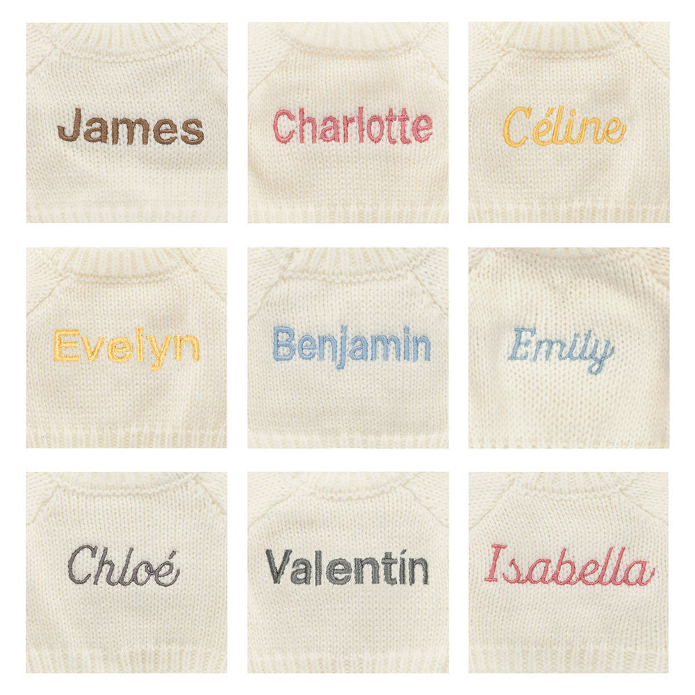 Bashful Luxe Bunny Luna with Personalised Cream Jumper