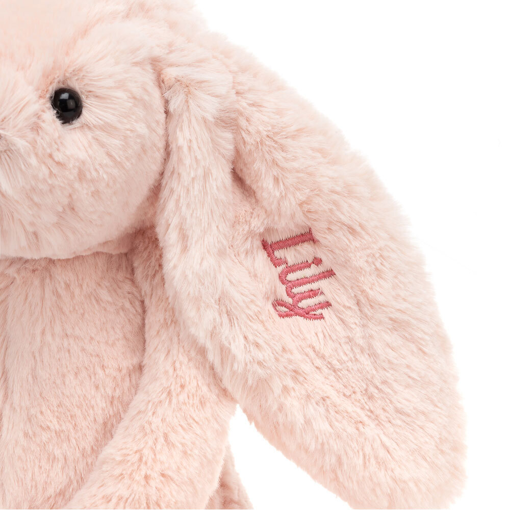 Personalised Bashful Blush Bunny Medium