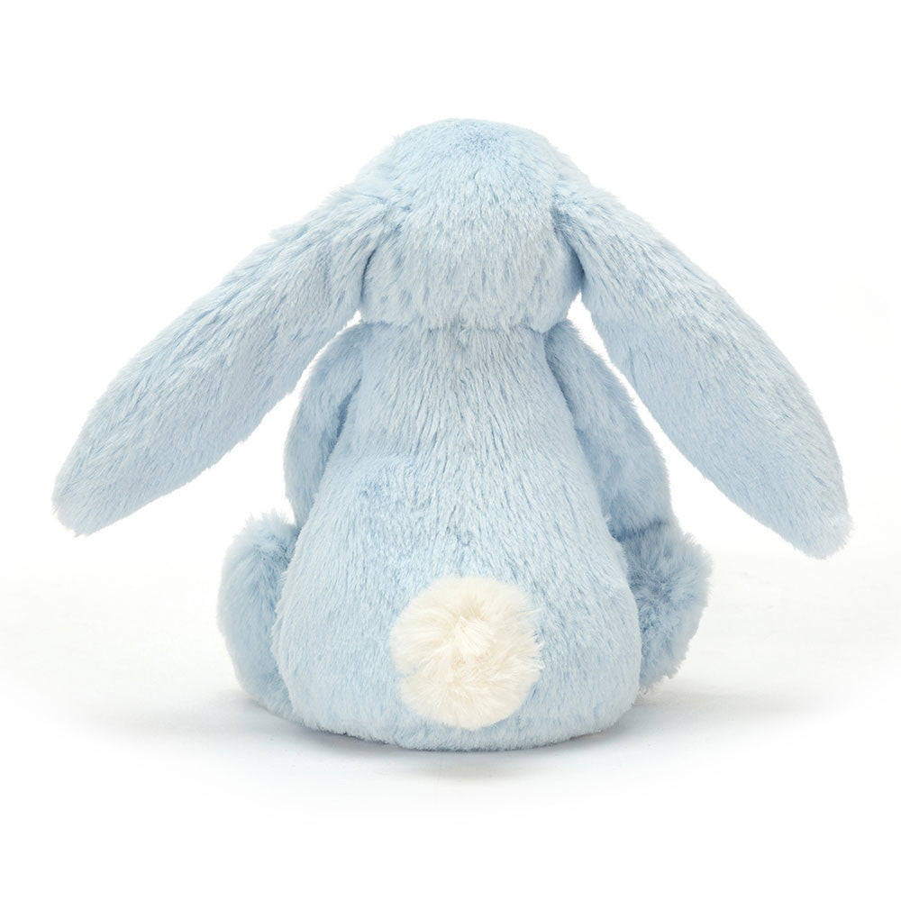 Bashful Blue Bunny Rattle